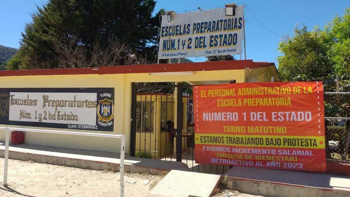 escuela cerrada en chiapas